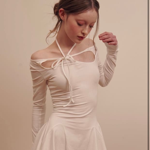 페인오어플레져 오키드 원피스