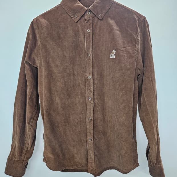 캉골 코듀로이 셔츠