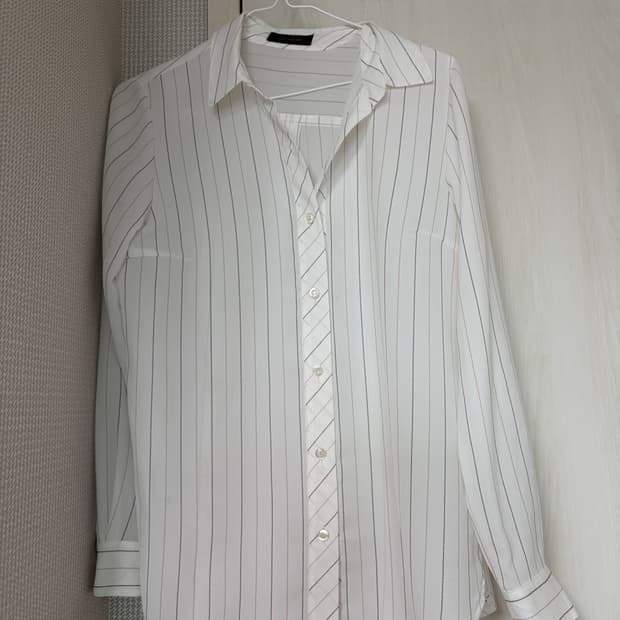 여성 스트라이프 블라우스