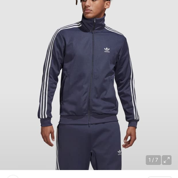 아디다스 베켄바우어 트랙탑 네이비 HB9445 m사이즈