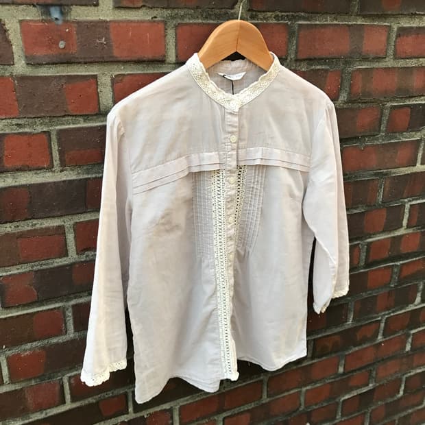 Vintage lace shirt