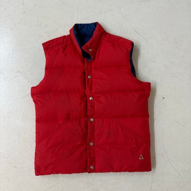 80’s Gerry 2way Revers Down Vest.
