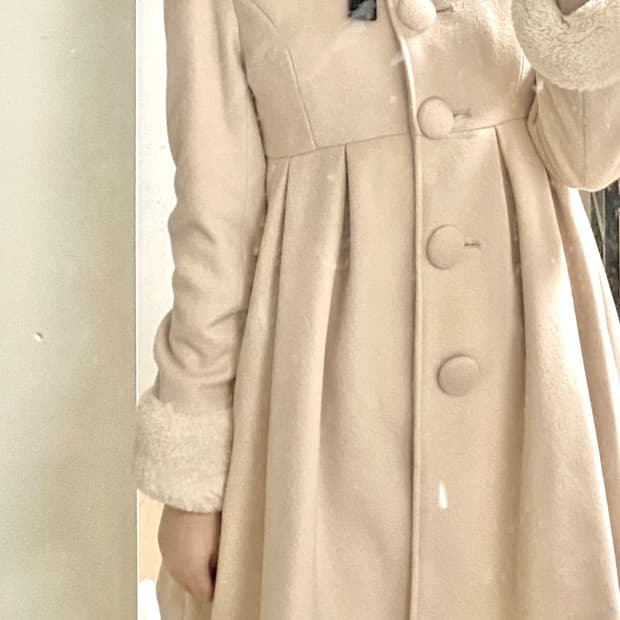 앙크루즈) 고전 히메갸루 핑크 코트