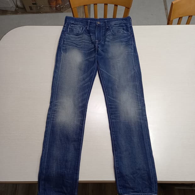 32 리바이스511 워싱 슬림일자진 32-326