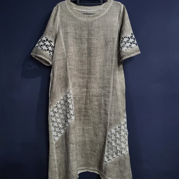 린넨.마 원피스