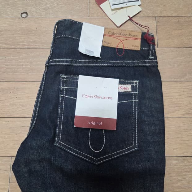 캘빈클라인 여성 워싱진 데님 청바지 허리 30사이즈