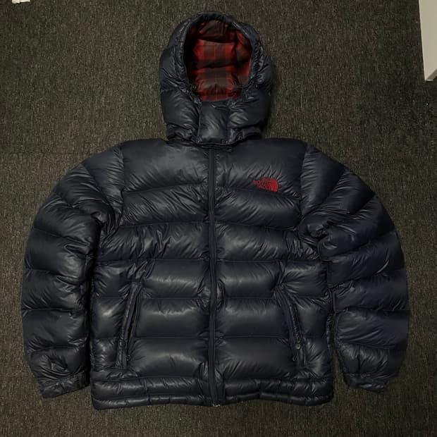 노스페이스 메트로 알파 네이비 850 눕시 패딩