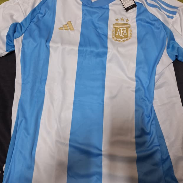 아르헨티나 축구유니품 반팔 블록코어 oem