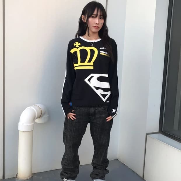 Superman X Baby Doll Graphic Tee