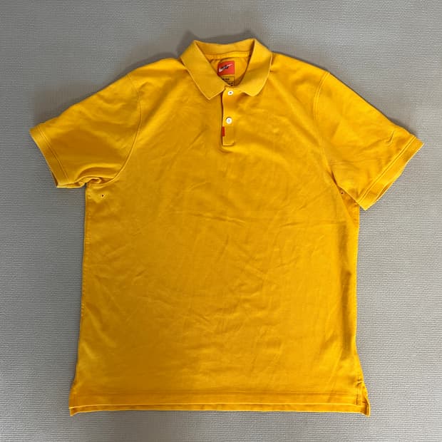 무료배송 - 나이키 PK 반팔티셔츠(옐로우) XL