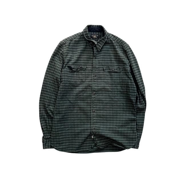[100] RRL 플란넬 체크 셔츠