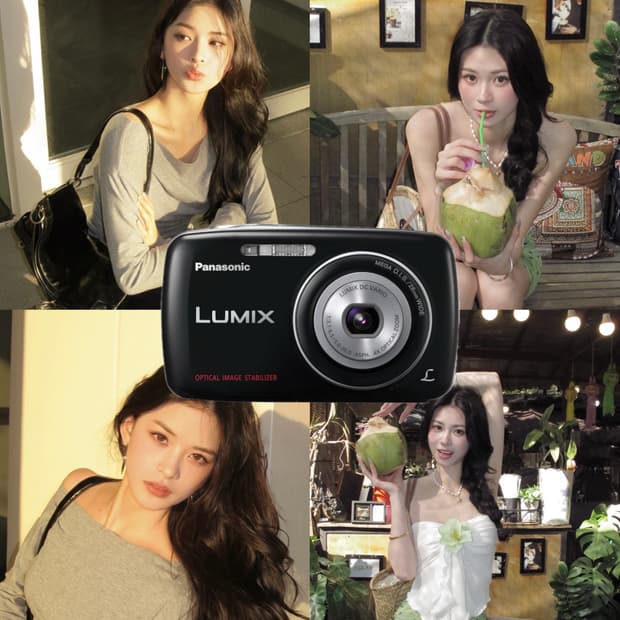 박스상품!) panasonic lumix 빈티지디카