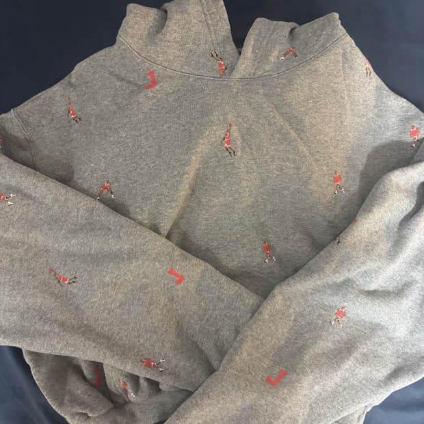 나이키 크롭 후드티