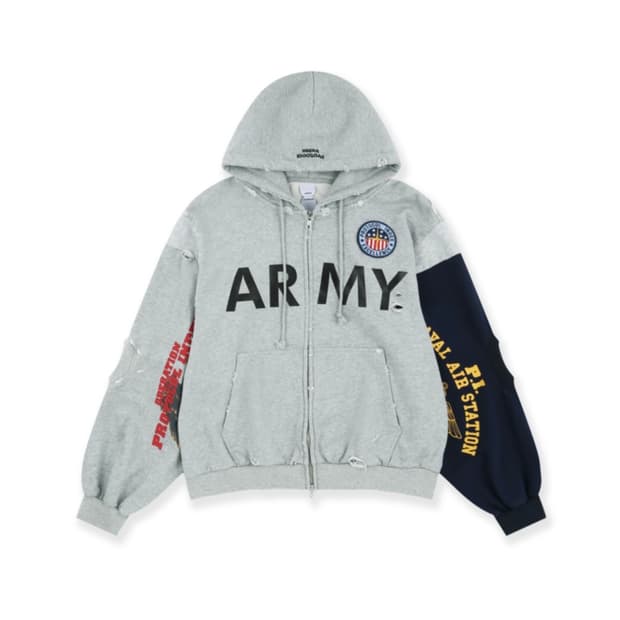 프로토콜 인덱스 후드 그레이 3사이즈 미개봉 protocol index