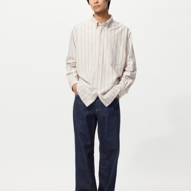 유니클로 JWA 스트레이트진 68 BLUE