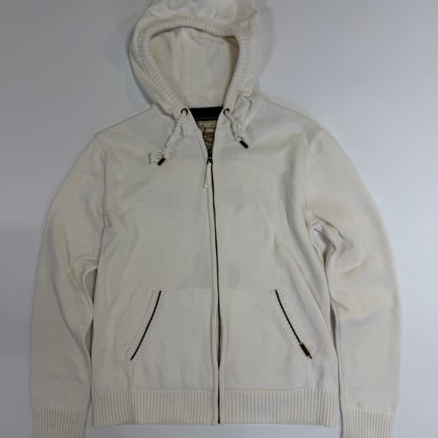 빈폴 후드 니트 집업