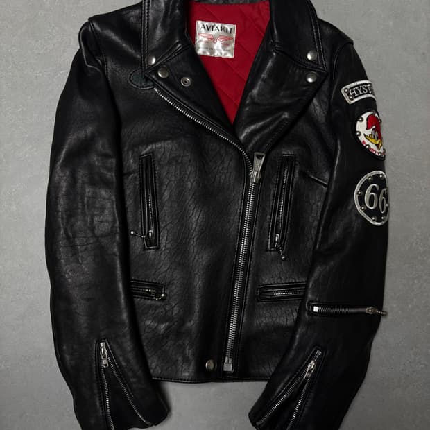 루이스 레더 x 히스테릭 글래머 라이더 자켓 15SS 0151LB01