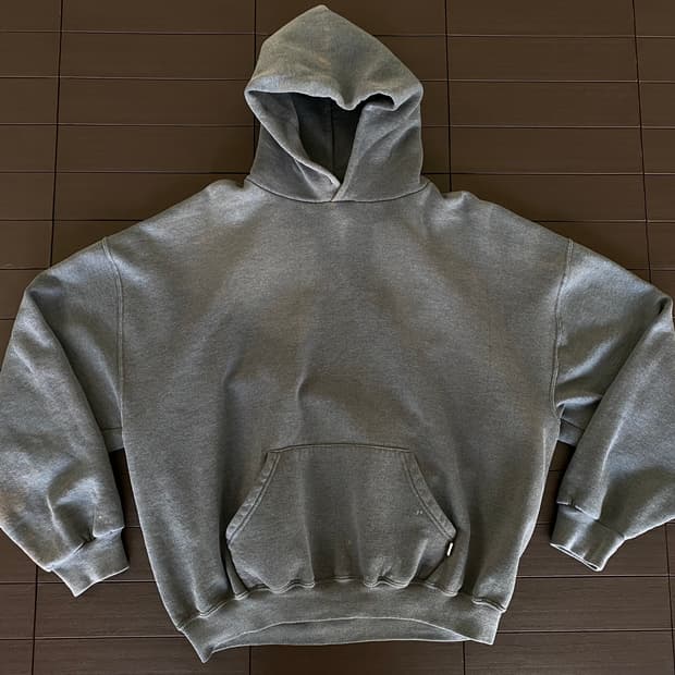 (XXL) 00s 빈티지 러셀 후드 다크그레이