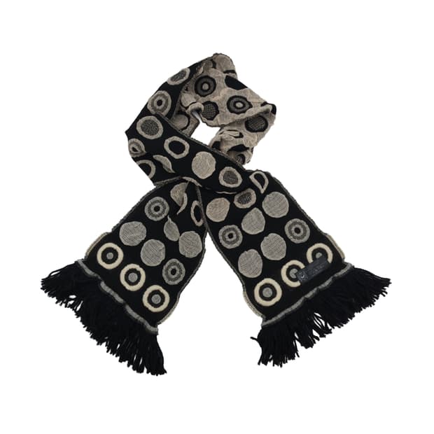 Made in france 빈티지 양면 목도리 머플러 [BFC]