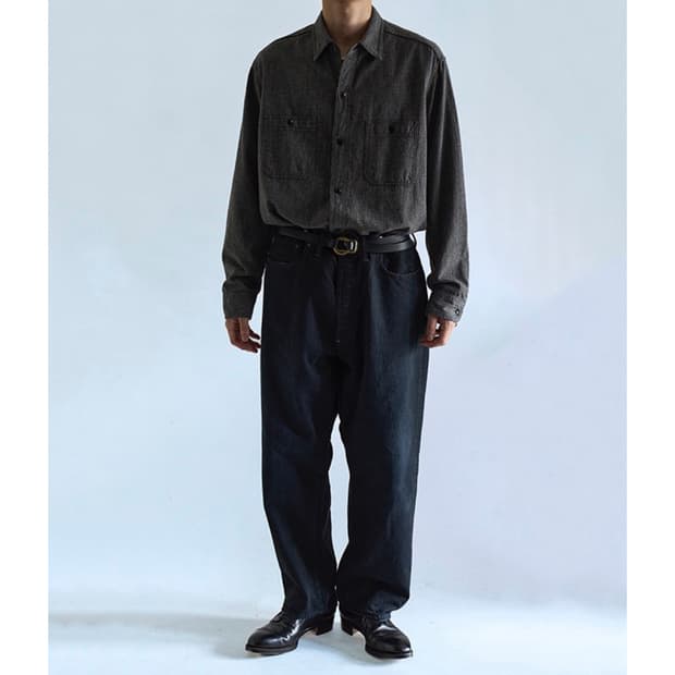 26ss No.22 Washed Wide Denim Pants