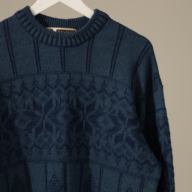 (JPN) 퓨어 뉴 울 노르딕 니트