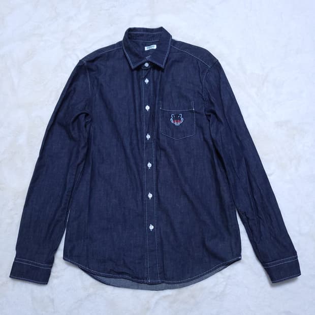 겐조 남성 데님셔츠 M 0404  뽀샤샤