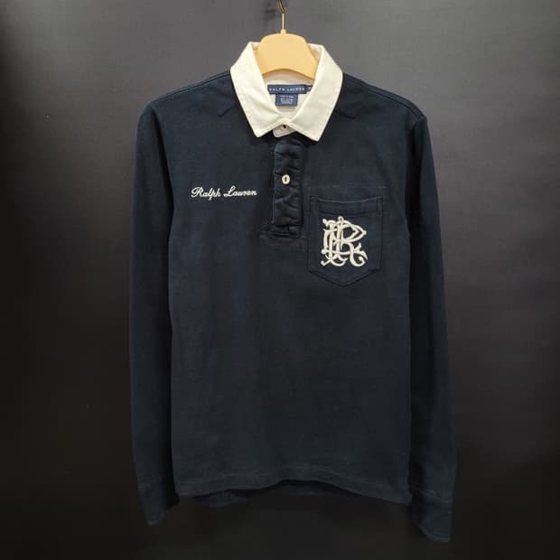 Ralph Lauren 랄프로렌 초빈티지 페이디드 럭비 셔츠