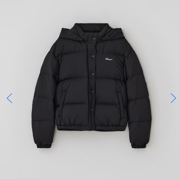 타낫 푸퍼 패딩 블랙