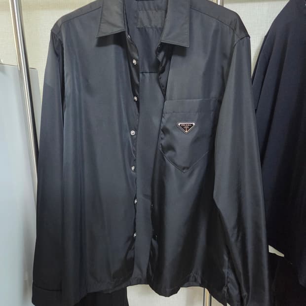 [정품/새상품급] 프라다 리나일론 셔츠 자켓 M
