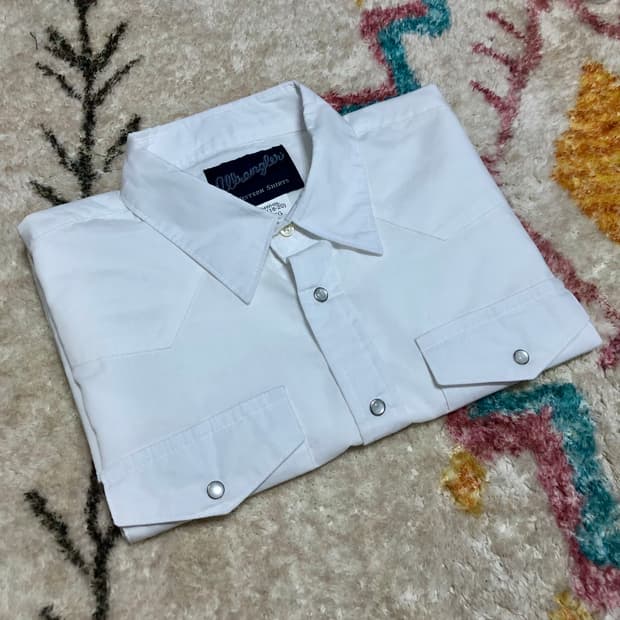 90s WRANGLER 랭글러 웨스턴 셔츠 
