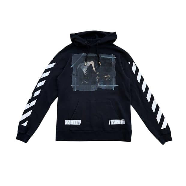 오프화이트 16SS 카라바조 프린팅 후디