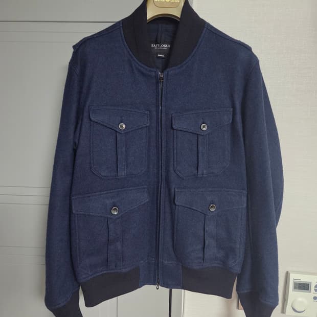 이스트로그 울 블루종 자켓 네이비 S