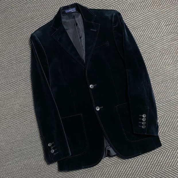 GAP 갭 벨벳 투버튼 블레이저 자켓y 5490