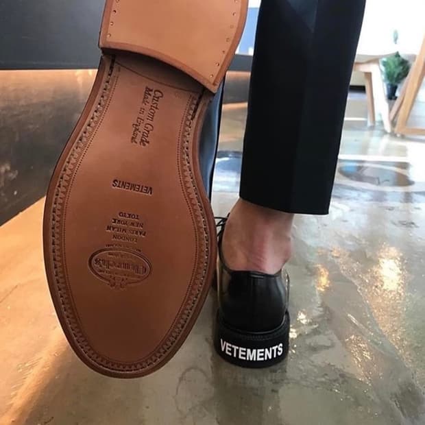 베트멍 처치스 새넌 더비 슈즈 블랙 / 42