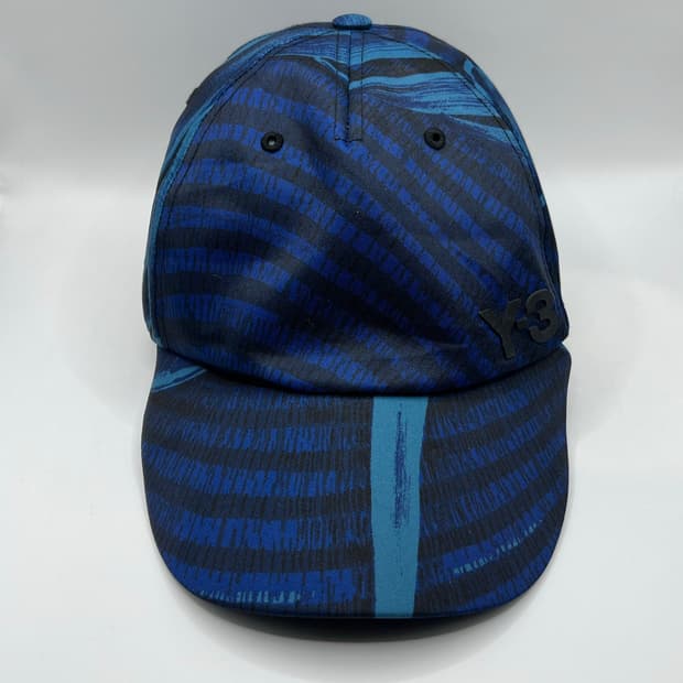 Y-3 Blue Zebra Ball Cap