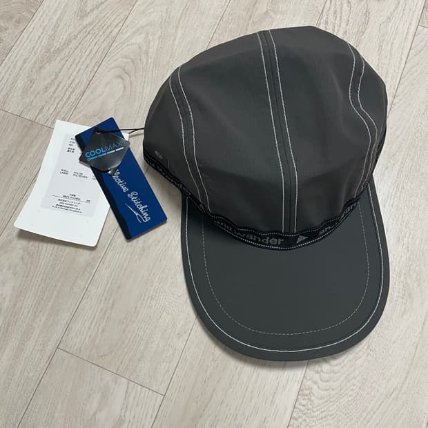 (새상품) 앤드원더 JQ 테이프캡 그레이