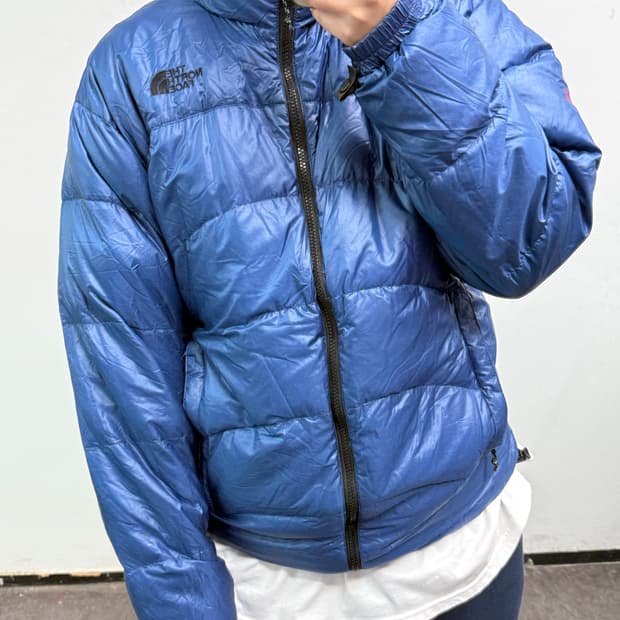 [M] 노스페이스 네이비 써밋 패딩