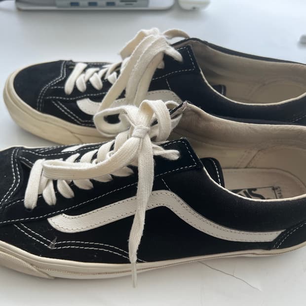 반스 스타일36 OG 마쉬멜로 검흰 US 10.5