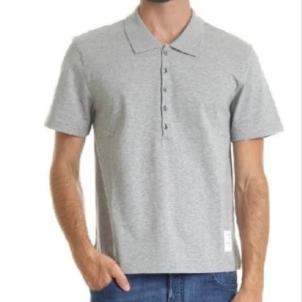 톰브라운 남성 폴로셔츠 회색, MJP052A-00042055