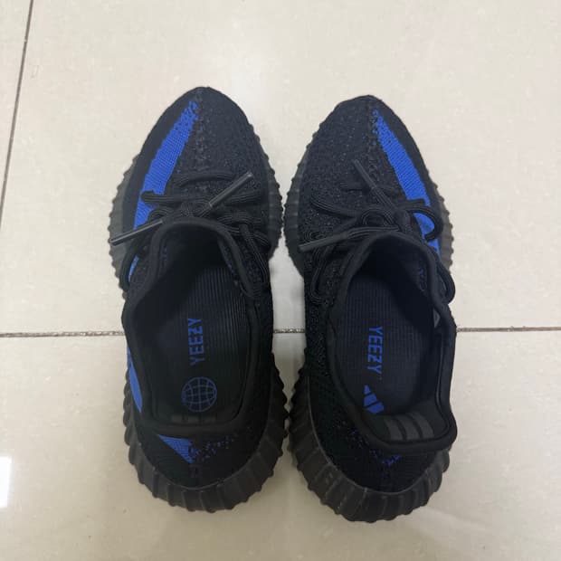 이지부스트350 다즐링 블루(실착1회) 220mm