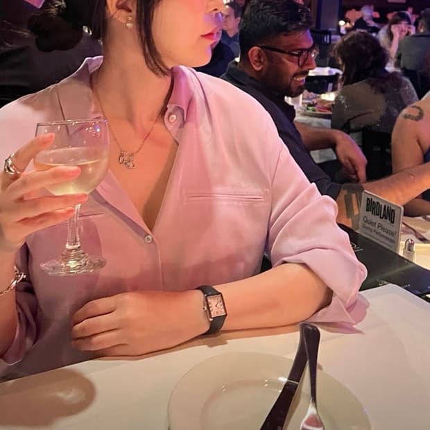 Vince 실크 셔츠 블라우스