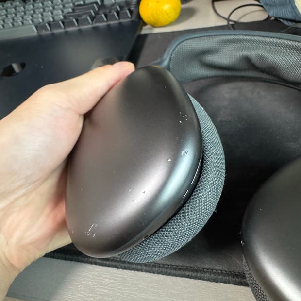 에어팟 맥스 스페이스 그레이 (박스포함)