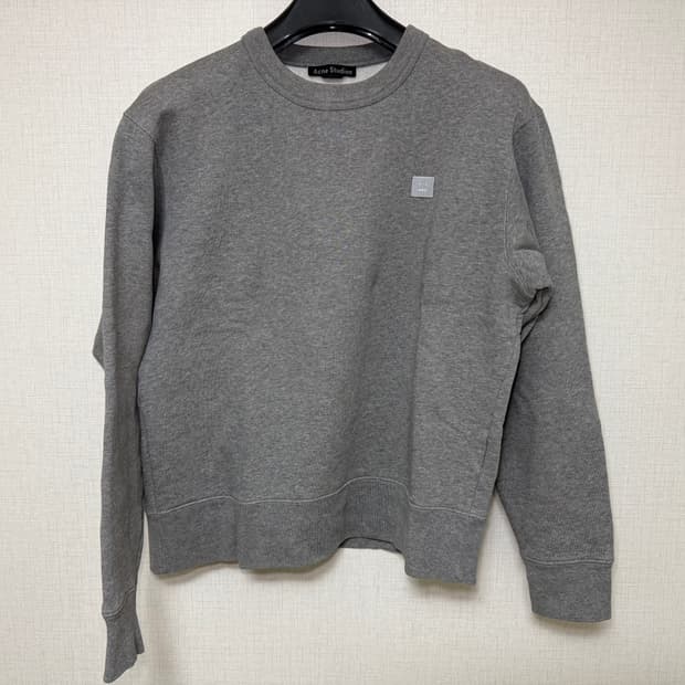 [M] 아크네 페어뷰 맨투맨 그레이