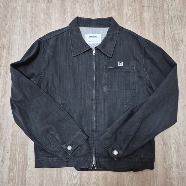 노메뉴얼 코튼 라이더 워크자켓