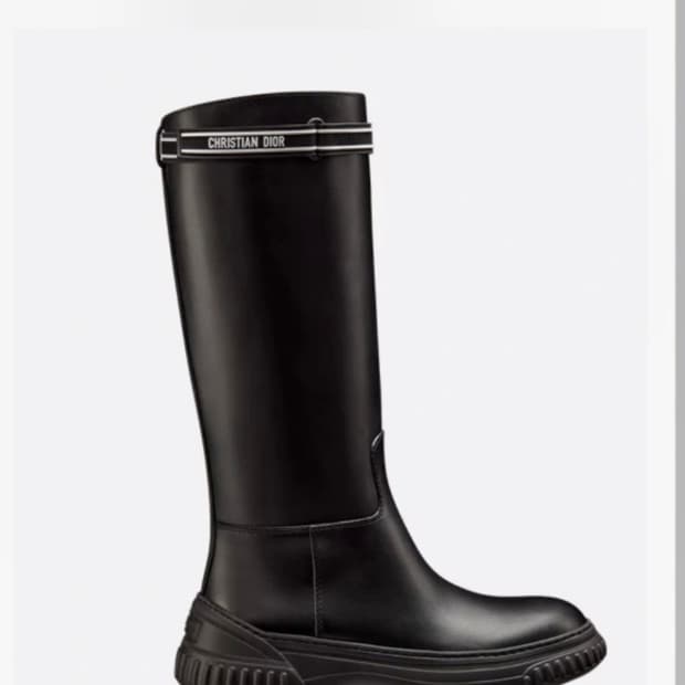 디올 롱부츠 38