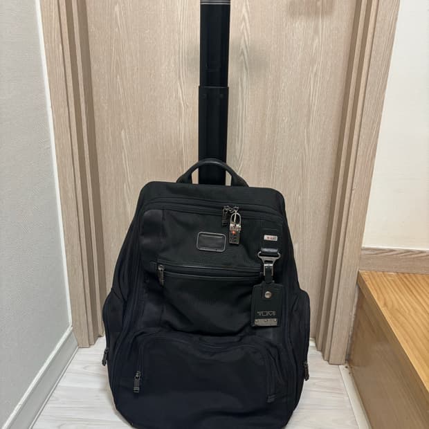 TUMI 투미 알파 2휠 캐리어백팩/블랙