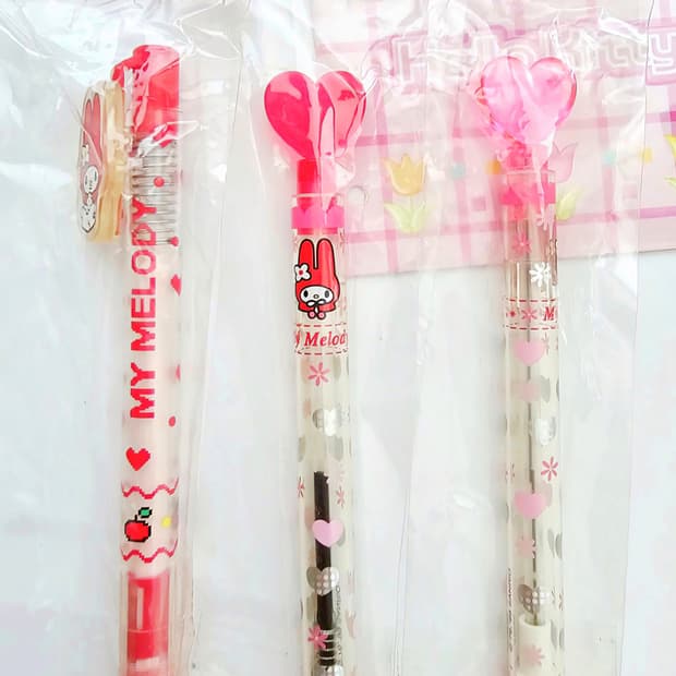 마이멜로디펜3종세트, 마이멜로디 볼펜, 마이멜로디 샤프