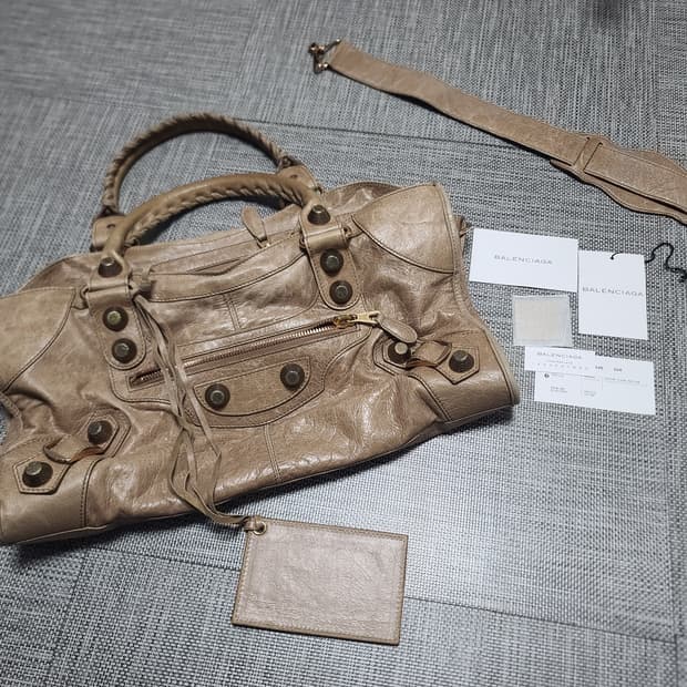 발렌시아가 모터백 숄더백 토트백