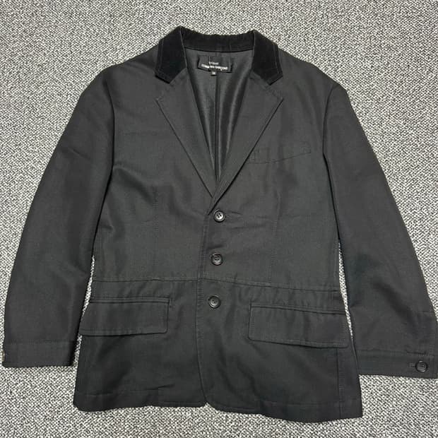 꼼데가르송 트리콧 블레이저