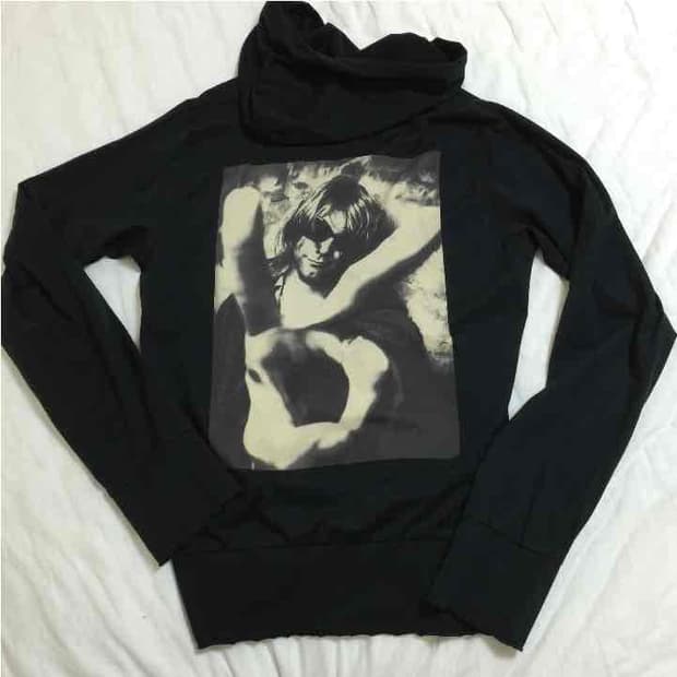 히스테릭 글래머 커트 코베인 후드집업